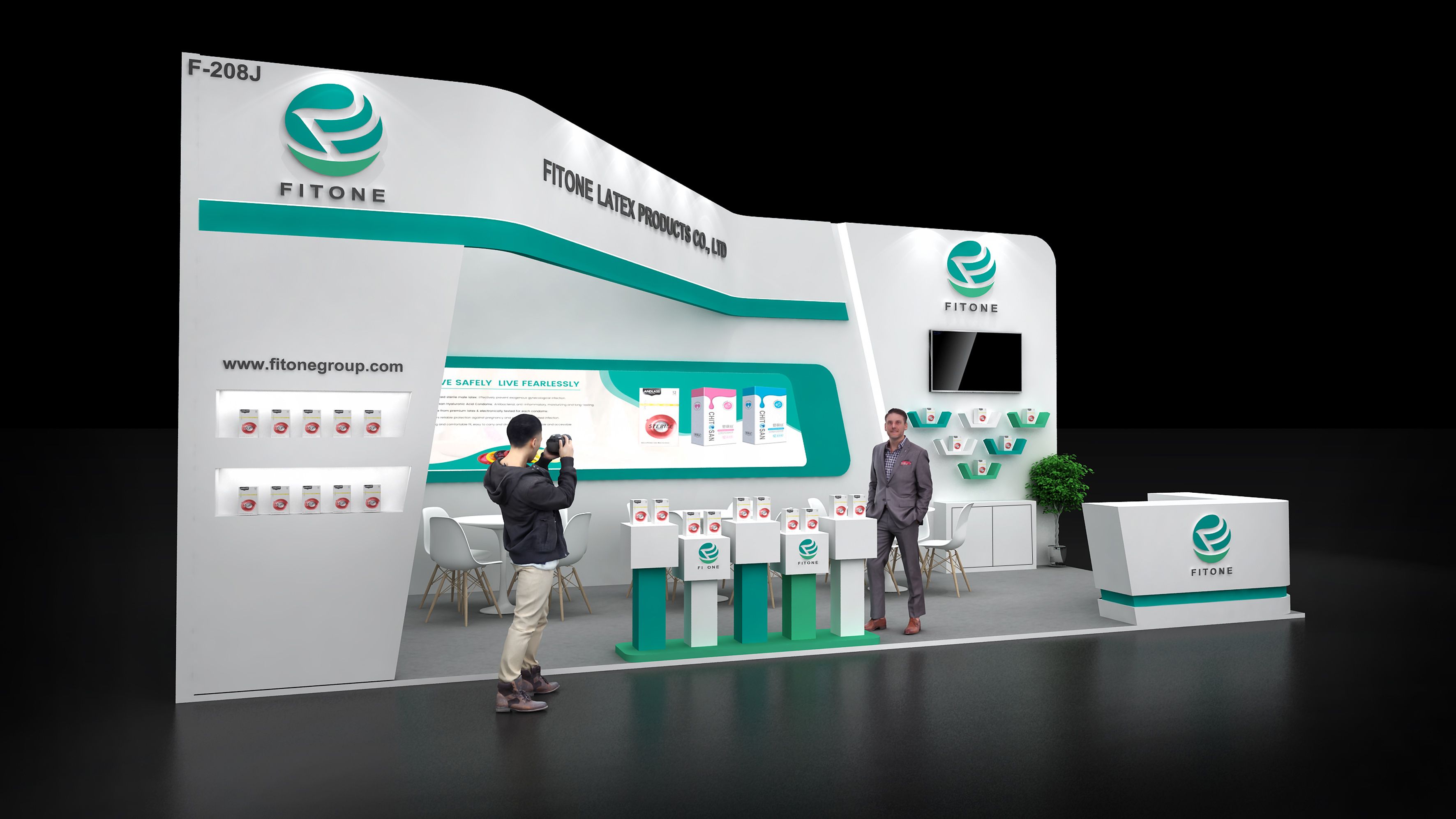 年產(chǎn)值達(dá)30億元，匯通集團(tuán)展臺(tái)傳達(dá)科技前衛(wèi)元素