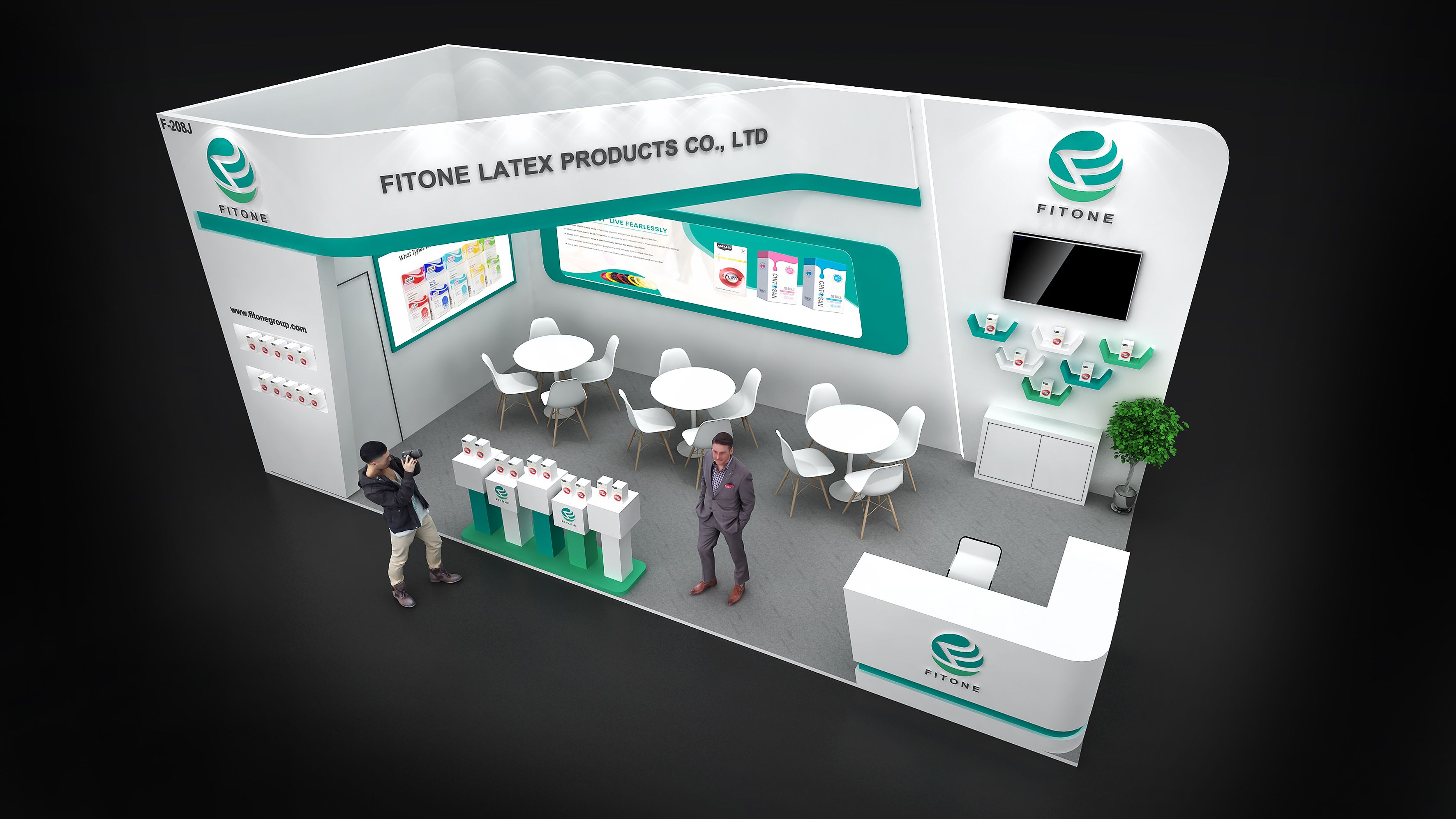 年產(chǎn)值達(dá)30億元，匯通集團(tuán)展臺(tái)傳達(dá)科技前衛(wèi)元素