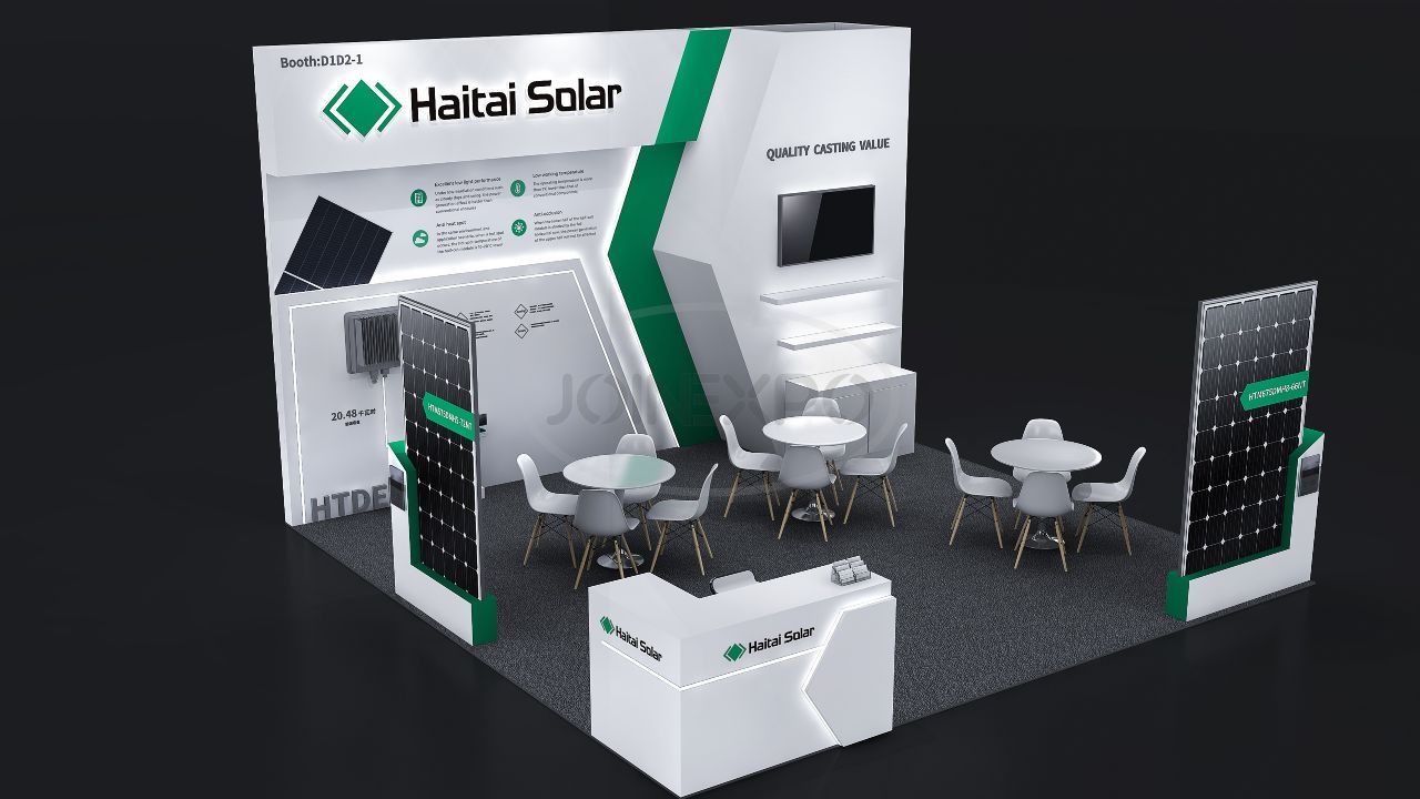 印尼雅加達(dá)展臺設(shè)計(jì)搭建 | 海泰新能獲得印尼儲能展觀眾青睞
