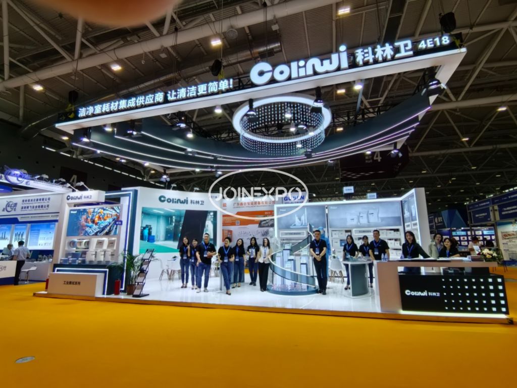 深圳展會(huì)搭建設(shè)計(jì)-科林衛(wèi)驚艷深圳半導(dǎo)體展