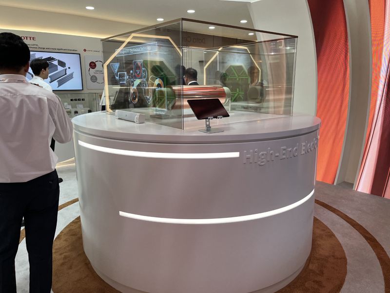 韓國展廳地板美學(xué)